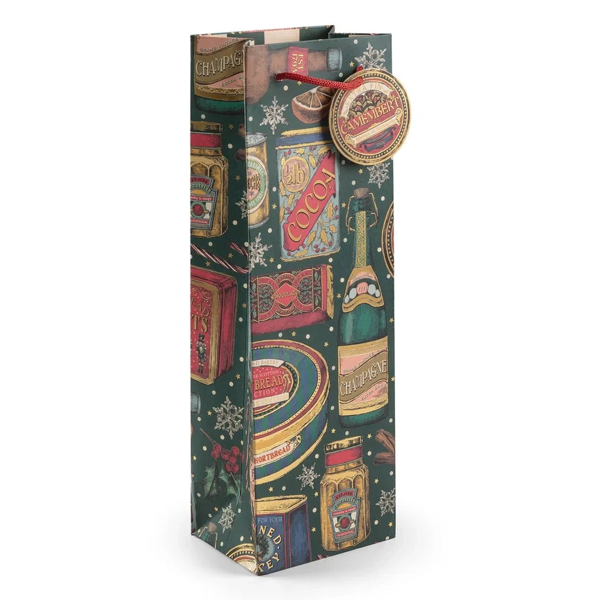 Christmas Bottle Gift Bag Penny Lane GBX266 main