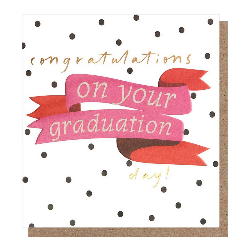 Congratulations On Your Graduation Day Card RAN013 front
