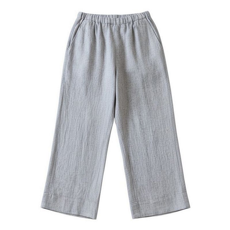 Cut Loose Clothing Pleated Crop Trousers White 4192094 flat