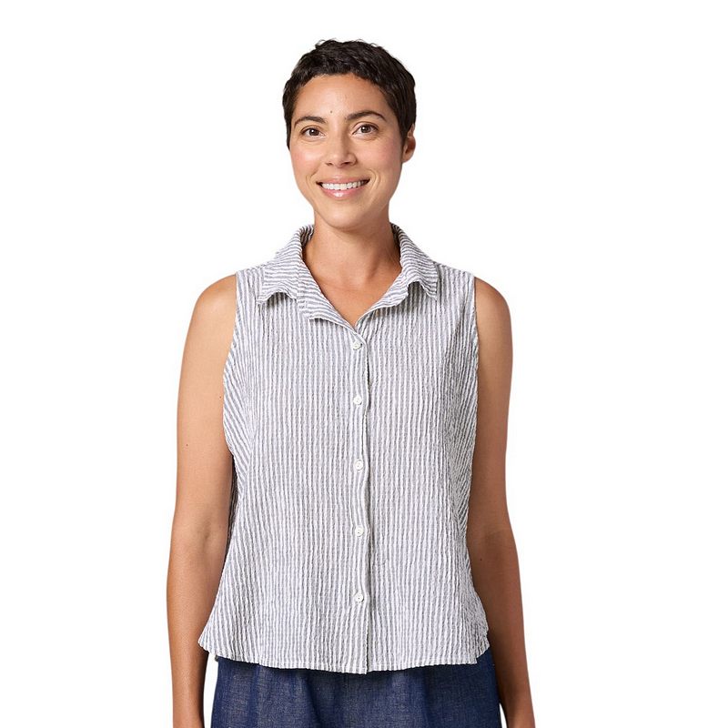 Cut Loose Clothing Sleeveless Shirt White 0645645 model