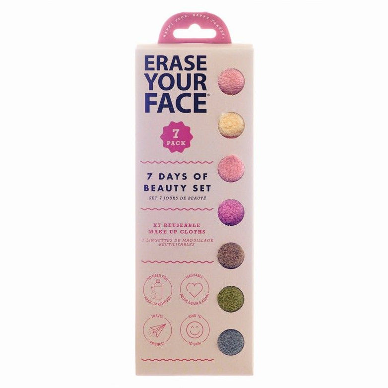 Danielle Creations Erase Your Face Make-up Removing Cloths EYF0012AST box front