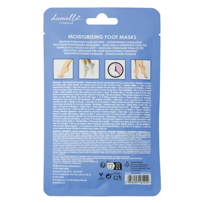 Danielle Creations Moisturising Foot Masks DC0197MFM rear