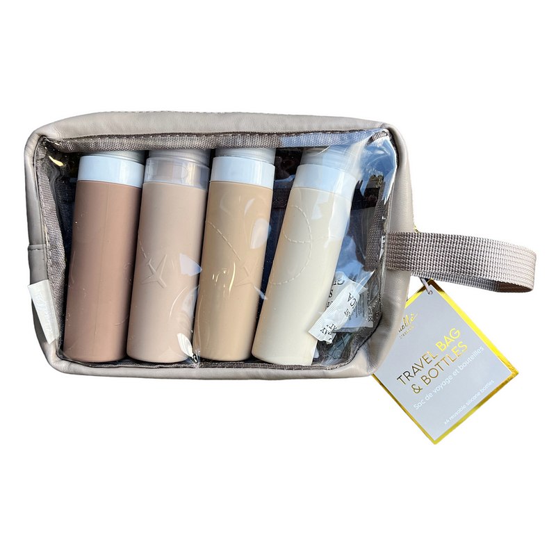 Danielle Creations Simply Slouch Travel Bag & Bottles DC0176TB with tag