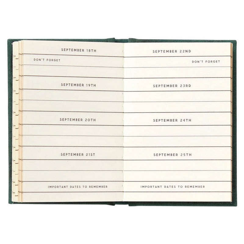 Dates People Get Mad If I Forget Diary inside 2