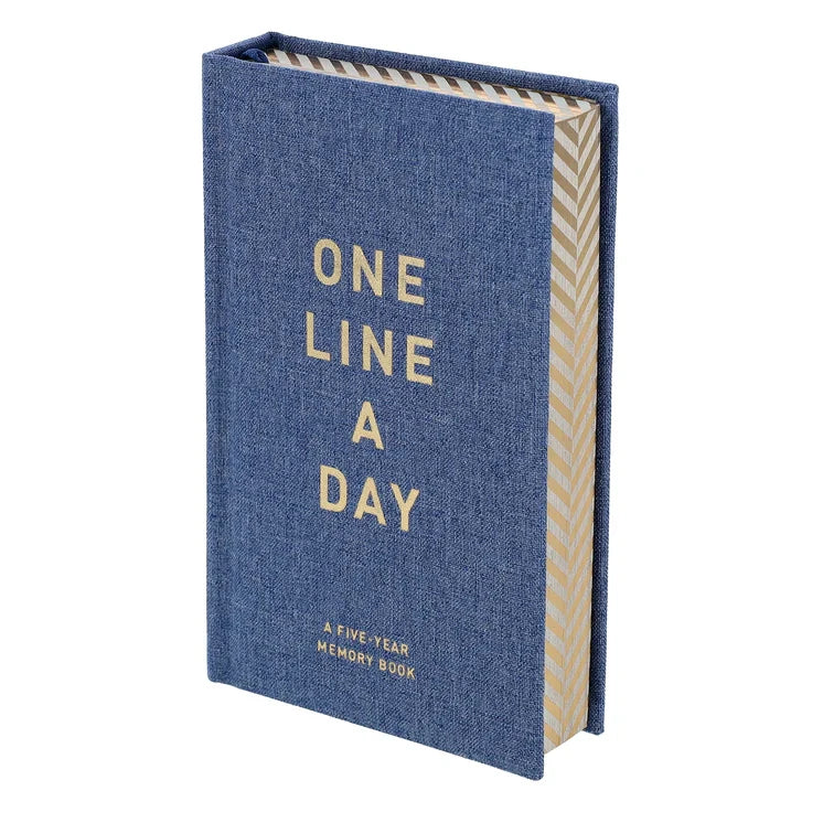 Denim One Line A Day Five Year Memory Book main