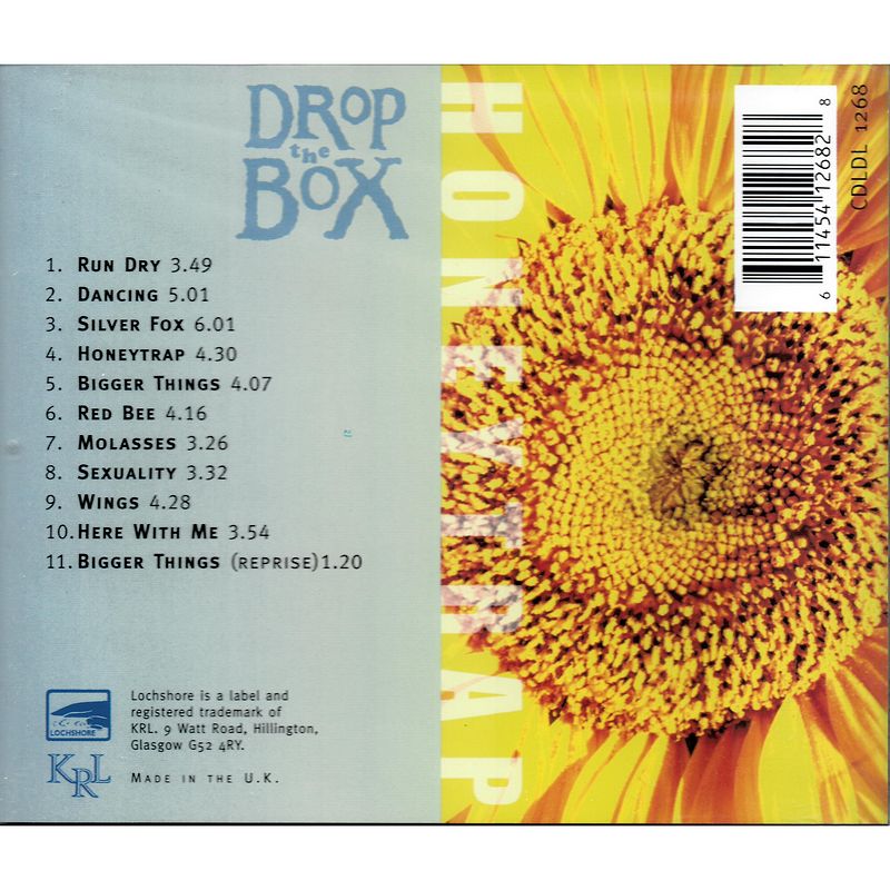 Drop The Box - Honeytrap CDLDL1268 track list