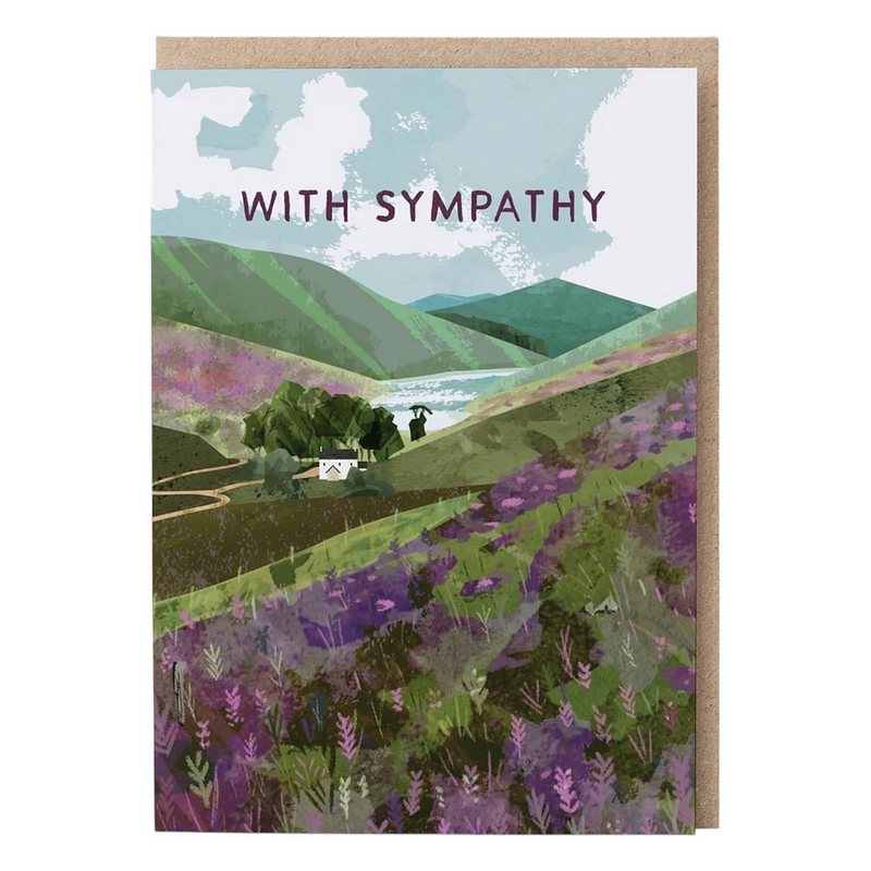 Eat Haggis Cards With Sympathy SC134 front