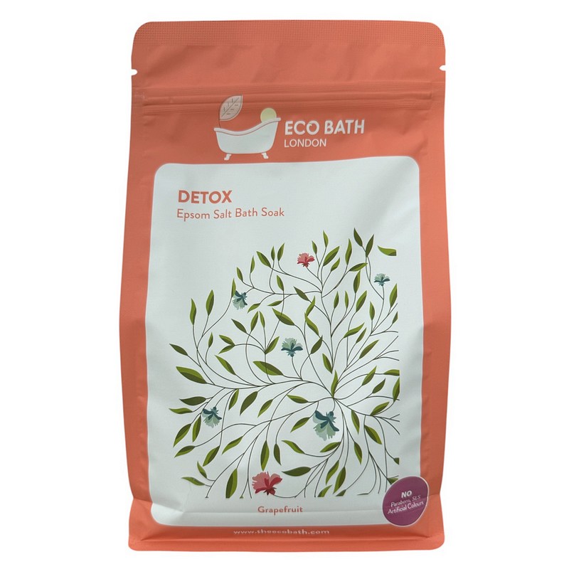 Eco Bath Epsom Bath Salts Grapefruit Detox front