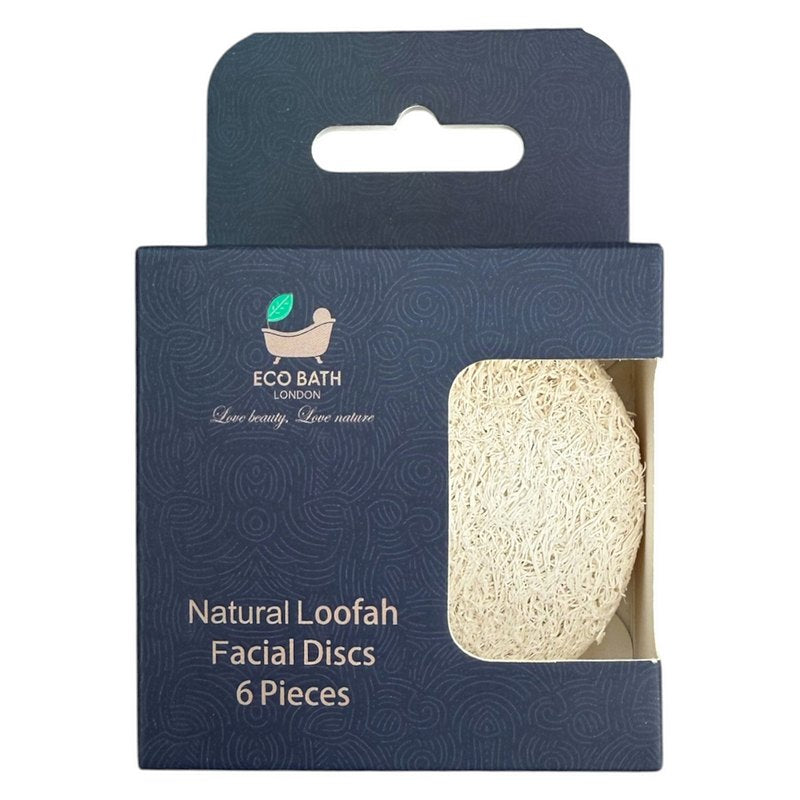 Eco Bath London Natural Loofah Facial Discs box front