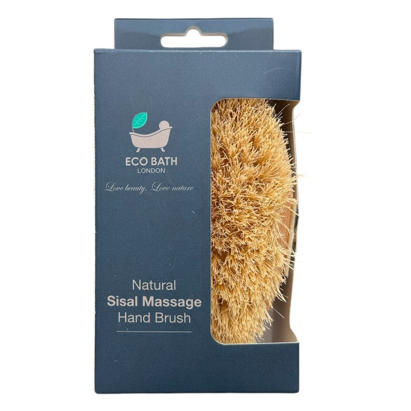 Eco Bath London Natural Sisal Massage Hand Brush box front