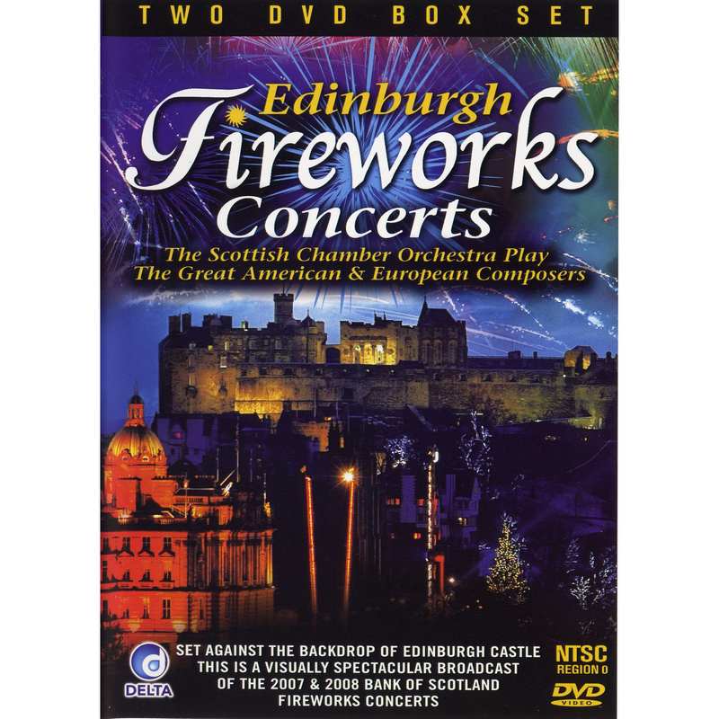 Edinburgh Fireworks Concerts 2xDVD Box Set 86388 front
