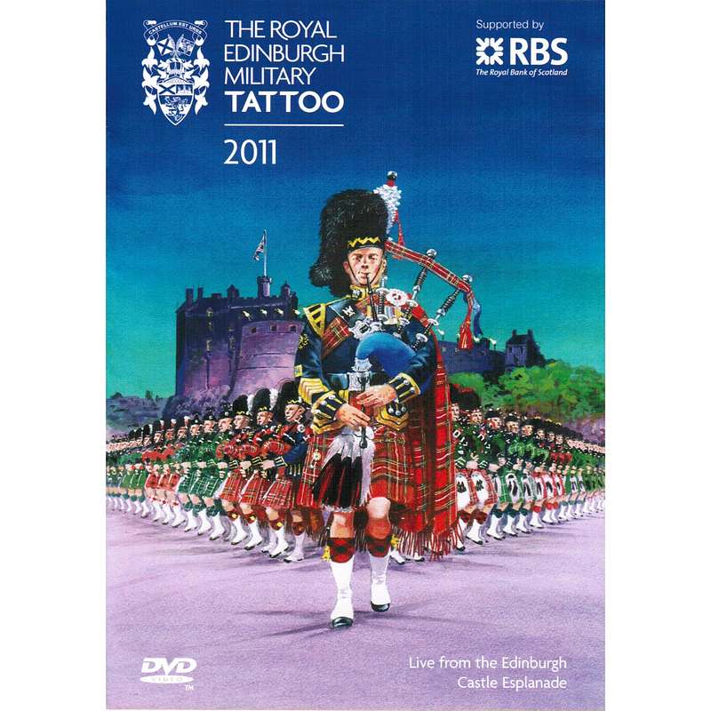 Edinburgh Military Tattoo 2011 DVD EMTDVD128 front