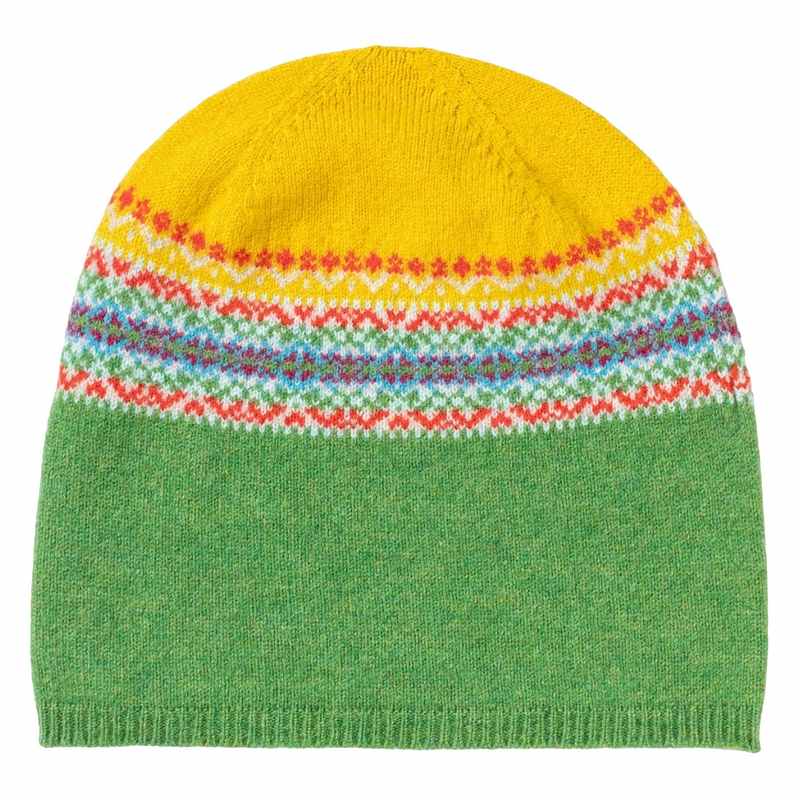 Eribe Knitwear Alloa Beanie in Green Lilli H4209 main