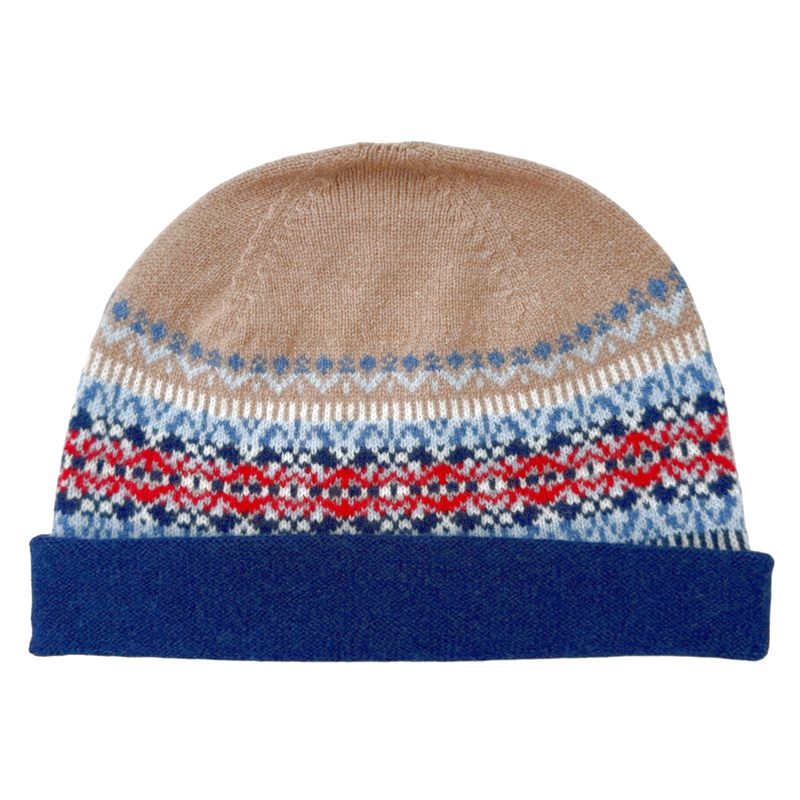 Eribe Knitwear Alloa Beanie Classic folded hem rear