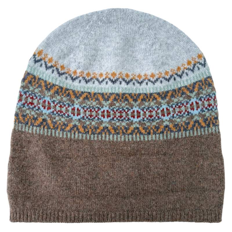 Eribe Knitwear Alloa Beanie in Hazel & Grace front