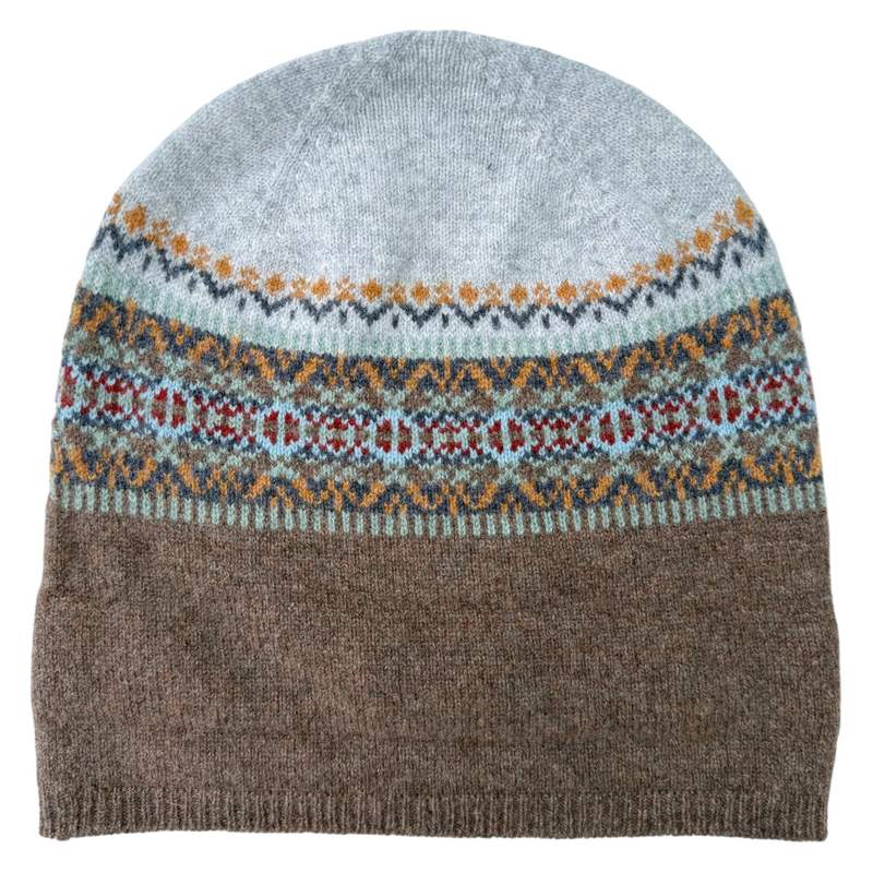 Eribe Knitwear Alloa Beanie in Hazel & Grace rear