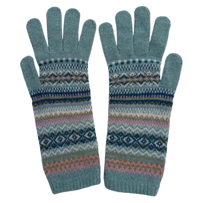 Eribe Knitwear Alpine Glove Sage pair