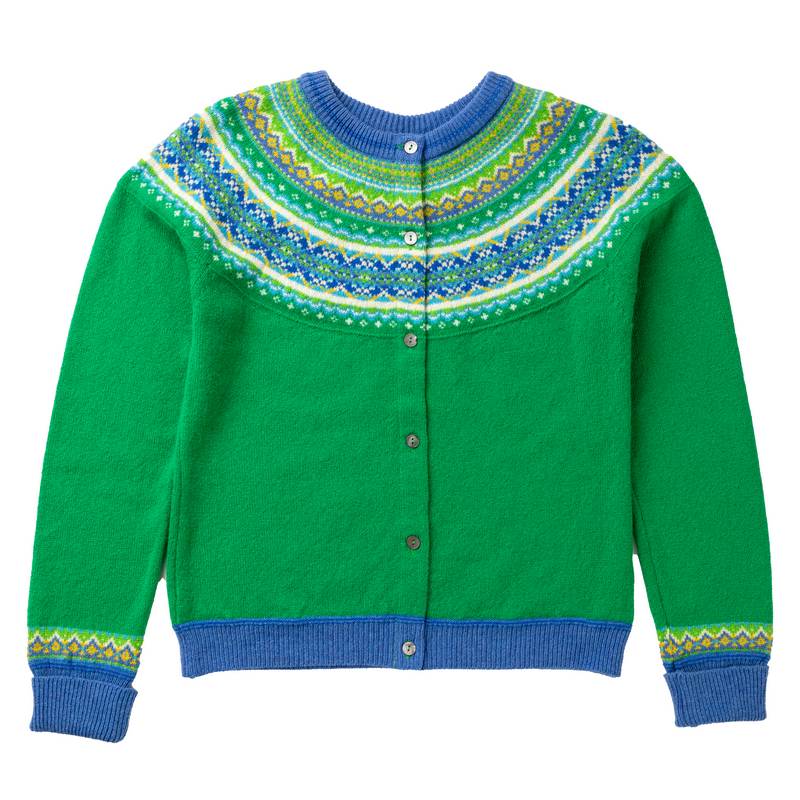 Eribe Knitwear Alpine Short Cardigan Luscious front