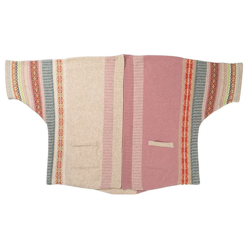 Eribe Knitwear Montrose Blanket Coat C4141 Honey flatlay front
