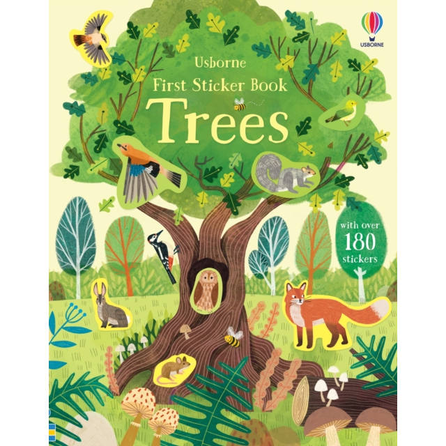 First Sticker Book Trees front