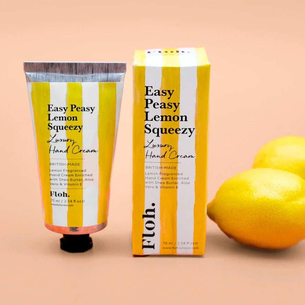 Floh Easy Peasy Lemon Squeezy Luxury Hand Cream HC89FH with lemons