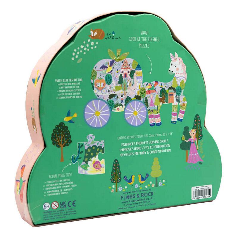 Floss & Rock Jigsaw 80 Piece Shaped Fairy Tale Jigsaw 45P6483
