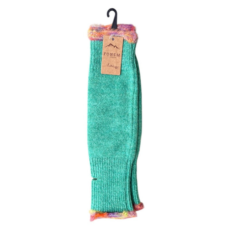 Fonem Long Wrist Warmer Glove Green