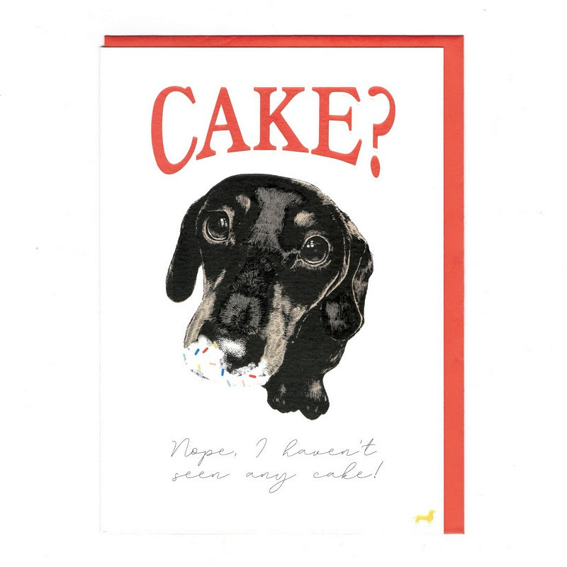 Frank I Haven't Seen Any Cake Card FK03 front