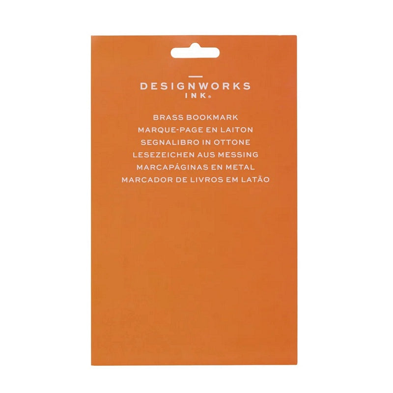 Gentlemen's Hardware Brass Bookmark Cherries DCBM-1019EU back