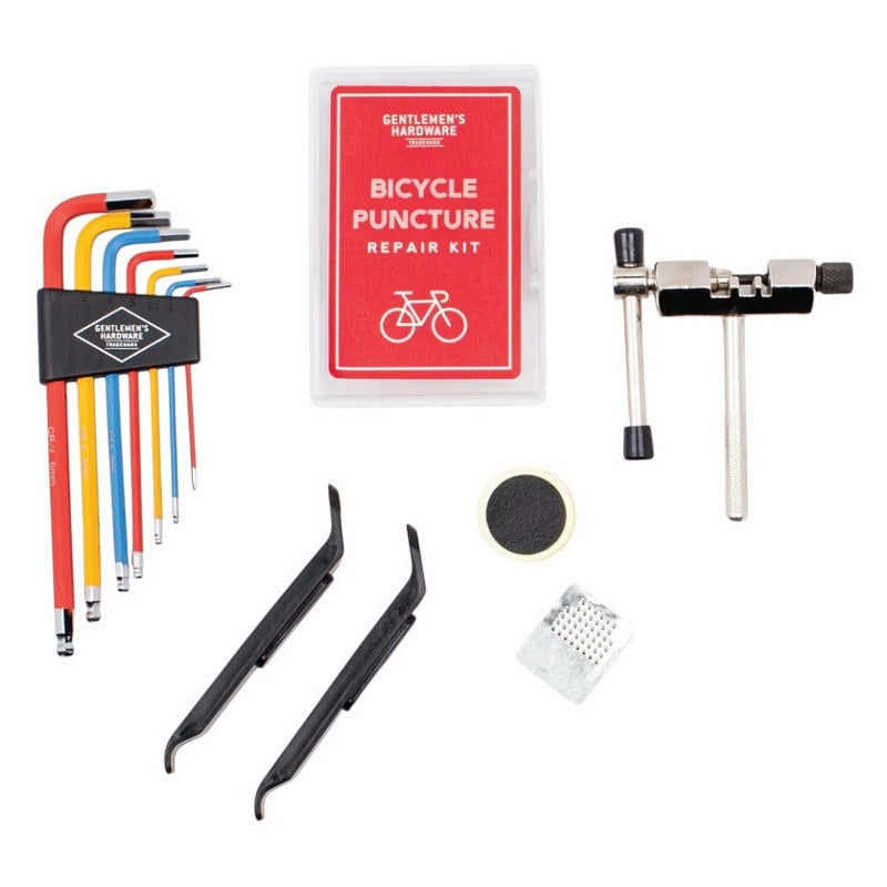 Gentlemen's Hardware Cycling Fanatic's Kit contents