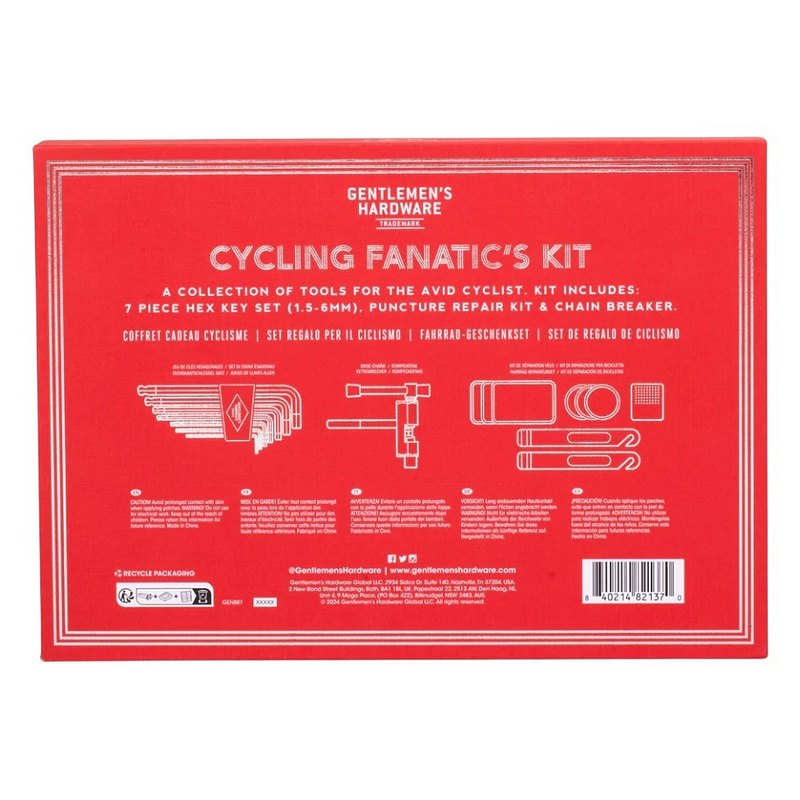 Gentlemen's Hardware Cycling Fanatic's Kit rear
