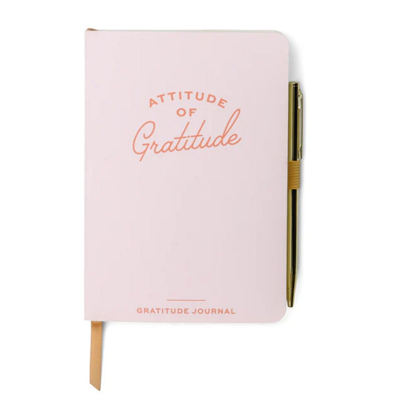 Gentlemen's Hardware Gratitude Journal with Pen Pink JBG46-1005EU front