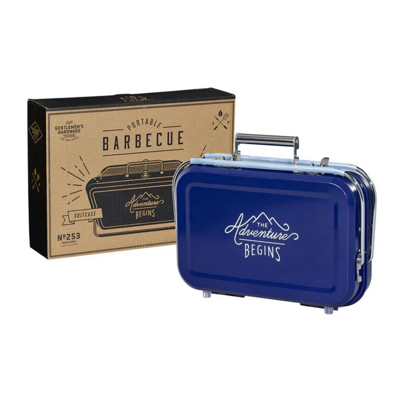 Gentlemen's Hardware Large Portable BBQ GEN253UK closed with box