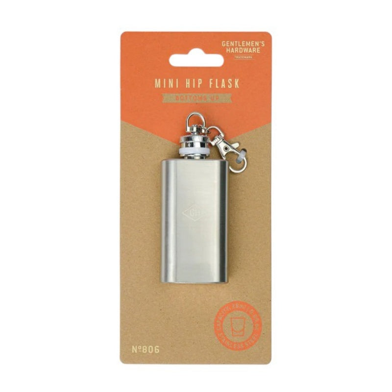 Gentlemen's Hardware Mini Hip Flask 28ml GEN806 front