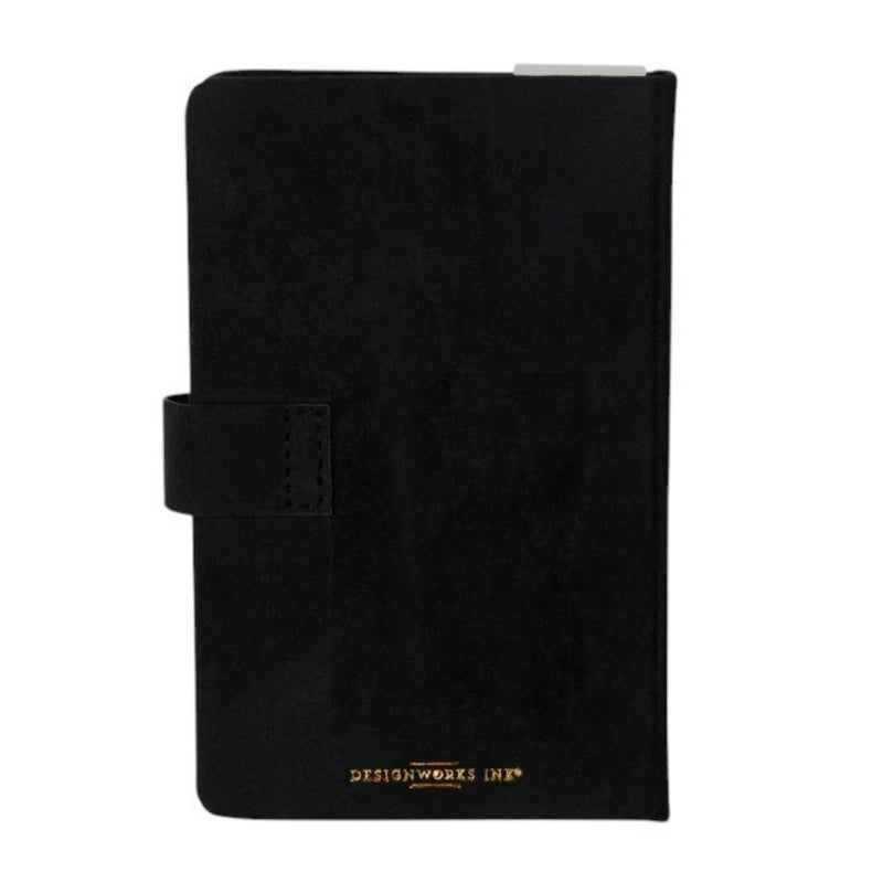 Mini Password Journal Shh Black