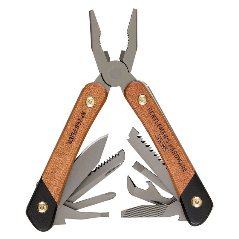 Gentlemen's Hardware Pliers 12-in-1 Multi Tool GEN627 open
