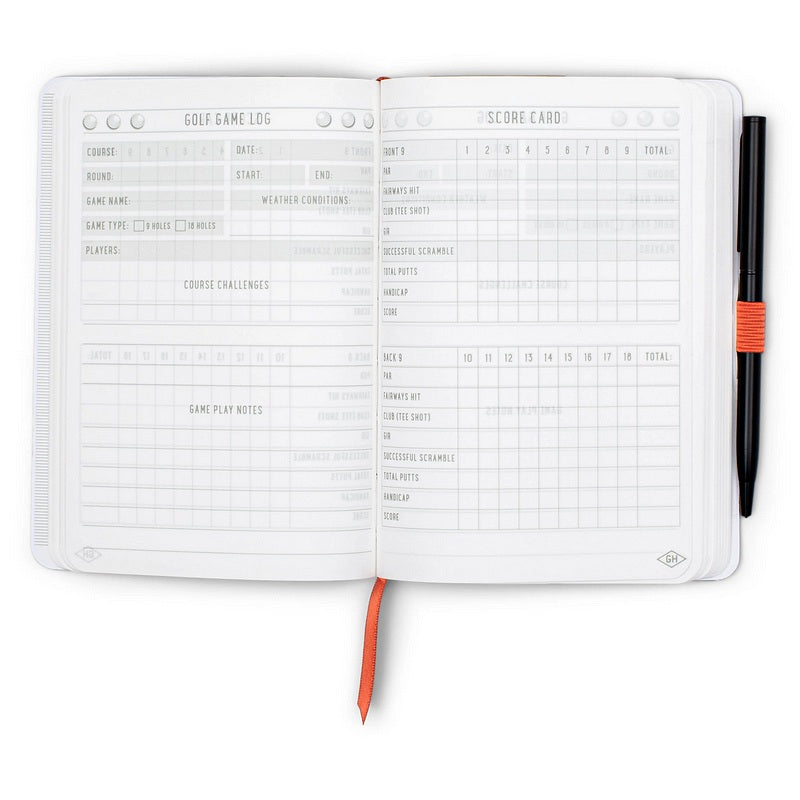 Gentlemen's Hardware Waterproof Golf Notebook GEN876 inside 2