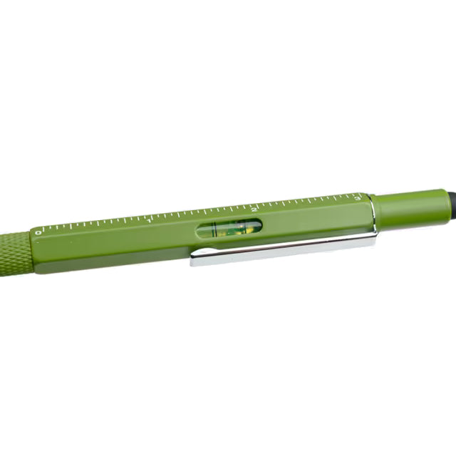 Gentlemen's Hardware Tooling Pen Olive GEN841 spirit level