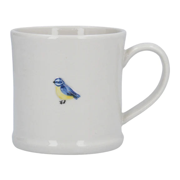 Gisela Graham Bluetit Stoneware Mini Mug 30237 main