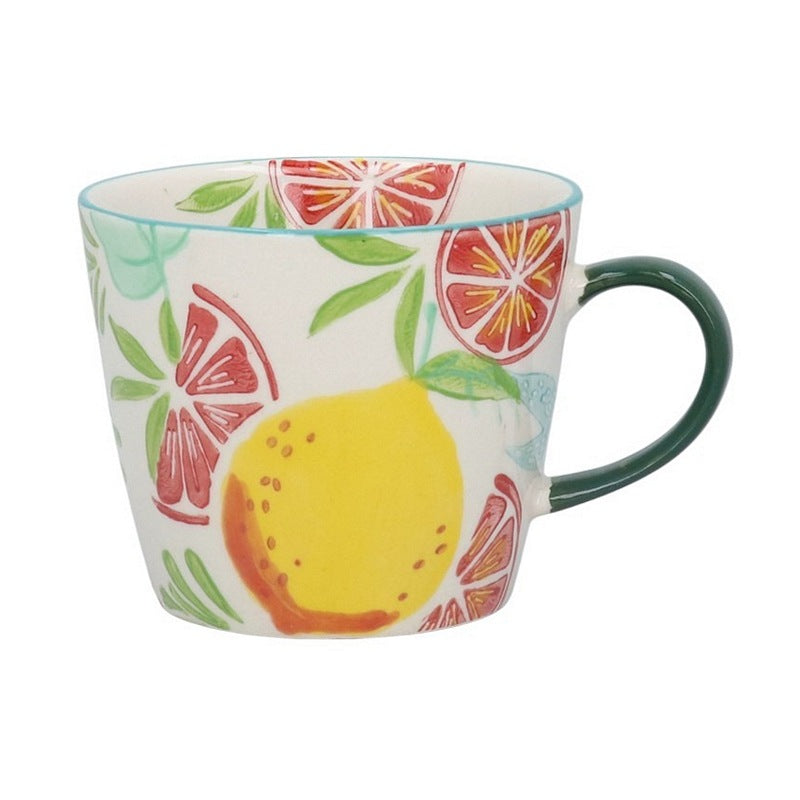 Gisela Graham Fruit Teas Stoneware Mug 30783 front