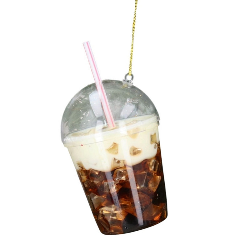 Gisela Graham Glass Iced Coffee Decoration 01808 main