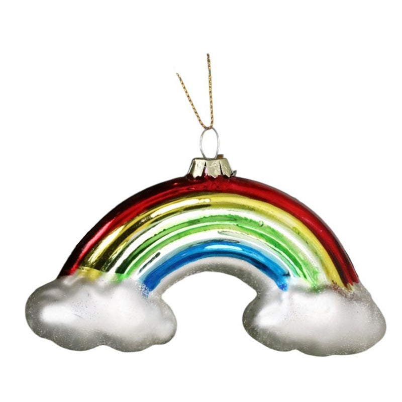 Gisela Graham Glass Rainbow Decoration 01027 main