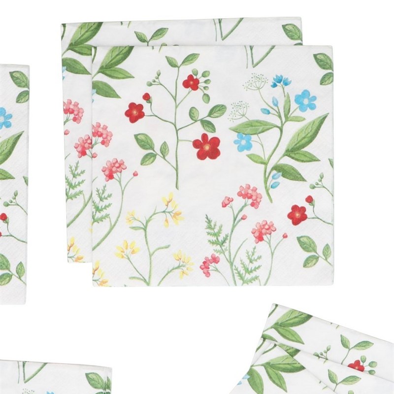 Gisela Graham Meadow Napkins Pack 80385 flaylay