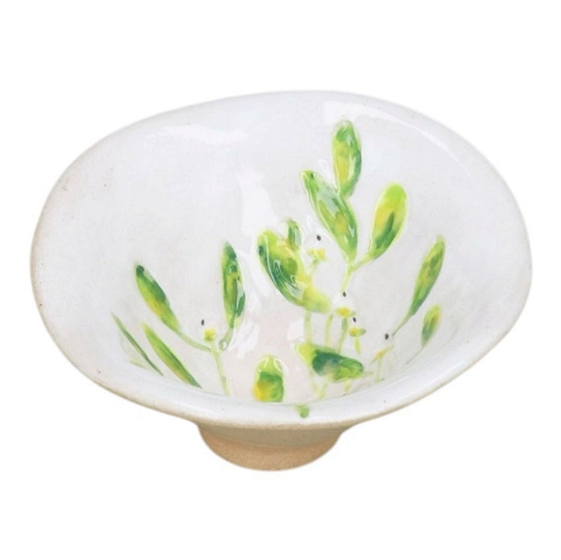 Gisela Graham Mistletoe Stoneware Mini Bowl 39107 main