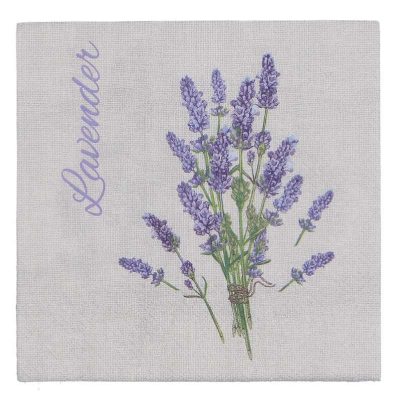 Gisela Graham Paper Napkins Lavender Posy 30318 main