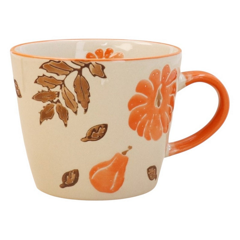 Gisela Graham Pumpkins Stoneware Mug 31755 front