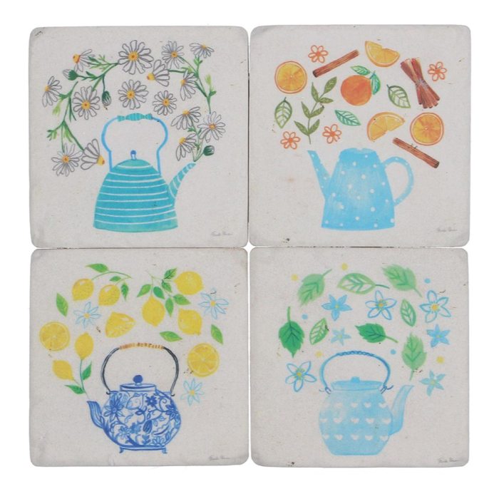 Gisela Graham Tea Infusions Resin Coaster 30682 selection