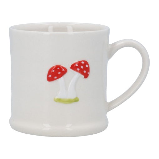 Gisela Graham Toadstools Stoneware Mini Mug 36185 front