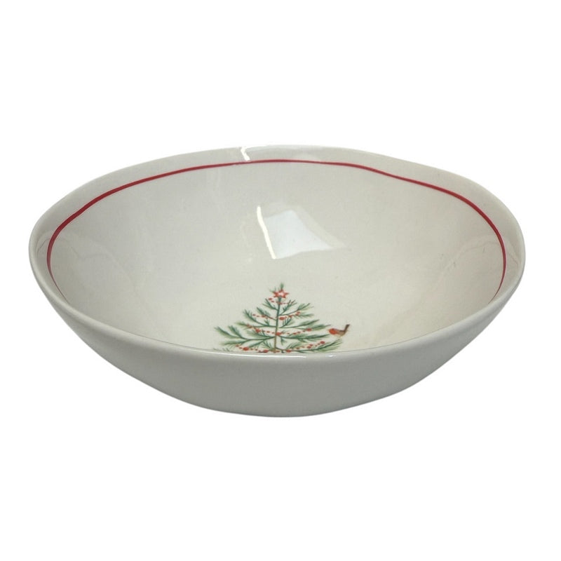 Scandi Trees Stoneware Bowl