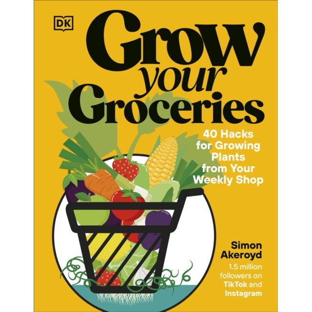 Grow Your Own Groceries by Simon Akeroyd Hardback front